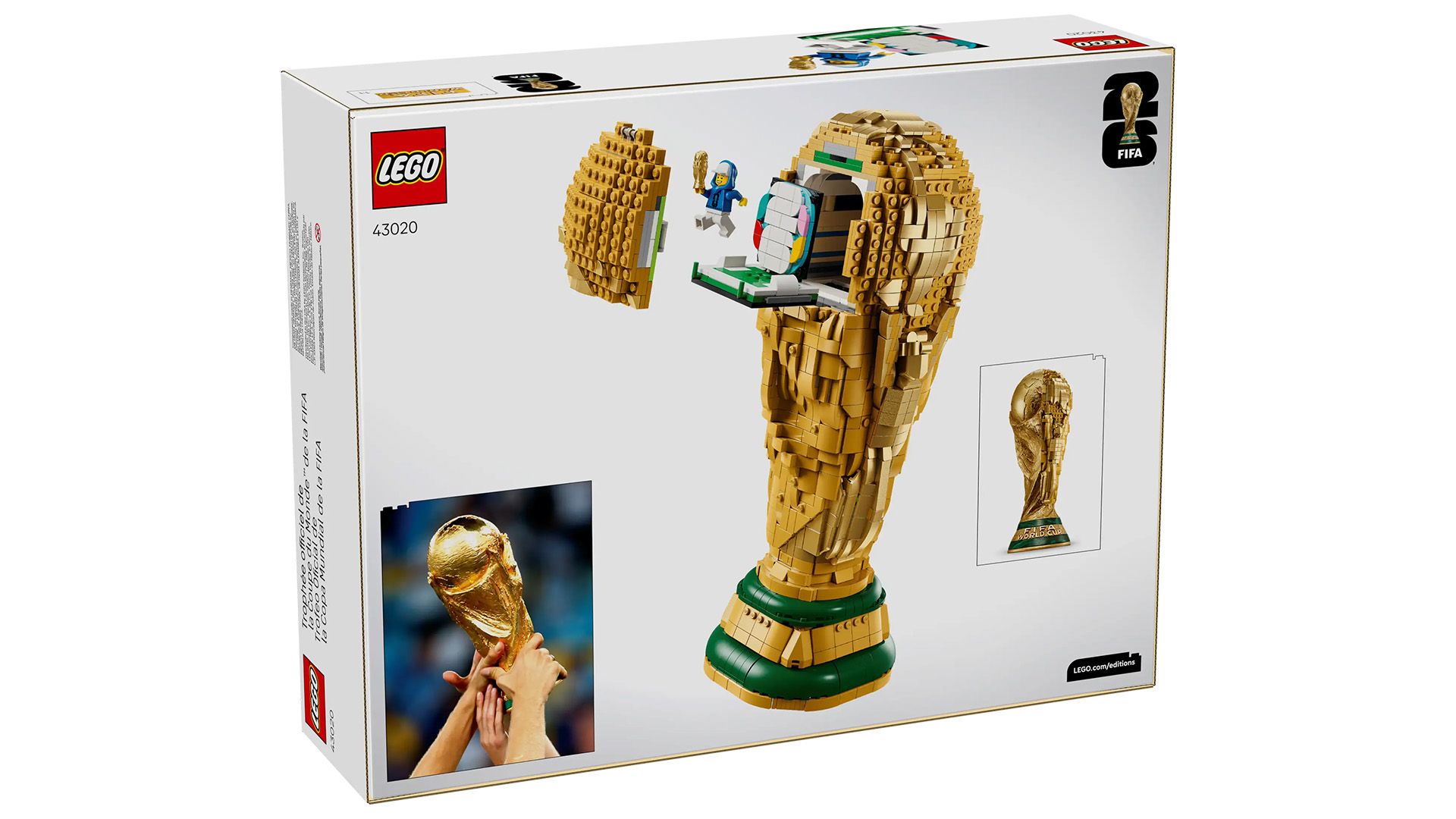 LEGO team up with FIFA World Cup 2026 for special official trophy